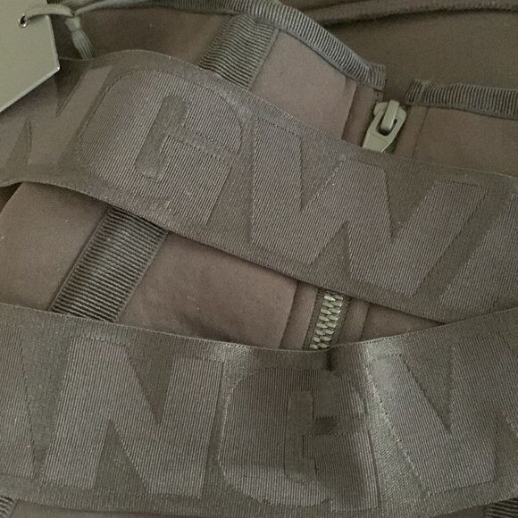 Alexander Wang H&M Black Neoprene Scuba Dress Sz 6 - Picture 13 of 13